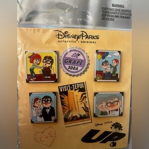 Disney Parks UP pin set